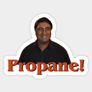 Propane Paul Sticker